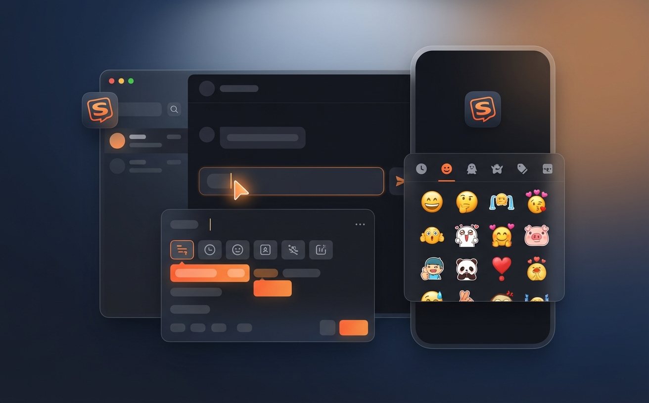 搜狗输入法输入效率与候选词操作界面示意